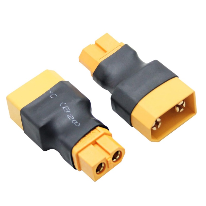 Drone Battery Charger - 2個入り/1セット XT90 オス-メス - XT60 オス-メス