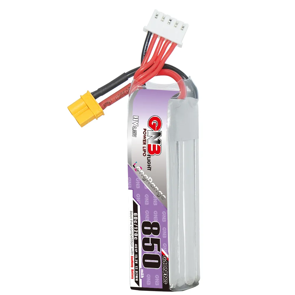 ガオネン GNB リポバッテリー 850mAh 4S 15. - Drone Battery 4S のレビューと価格