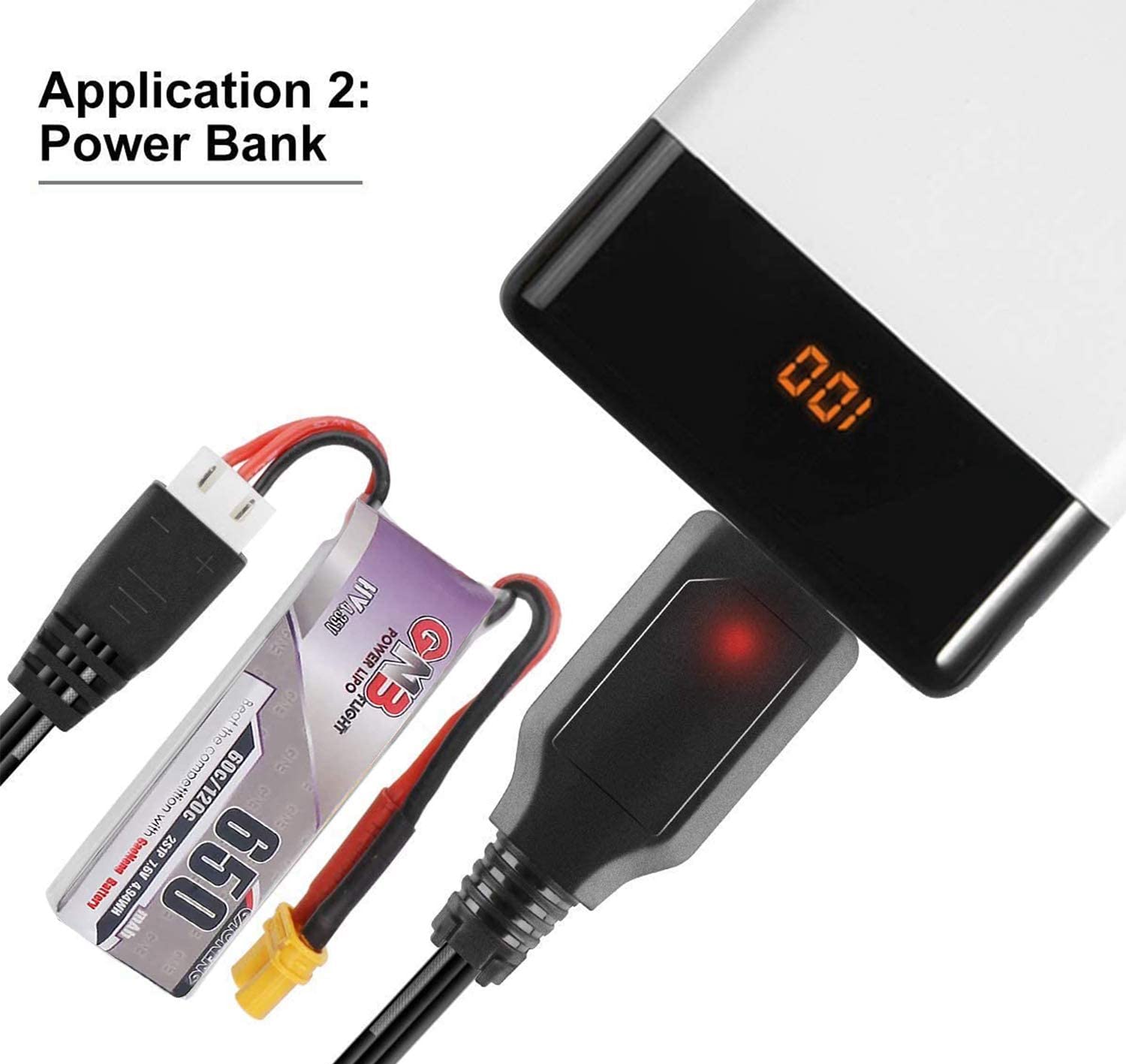 1 パック XH-3P バランス 7.4V 1A Lipo  - Drone Battery Balance Charger のレビューと価格