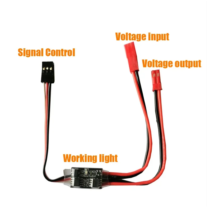 2-20A 高電流リモコン式電子スイッチ、3-30V電圧モジ - Drone Battery High Voltage のレビューと価格