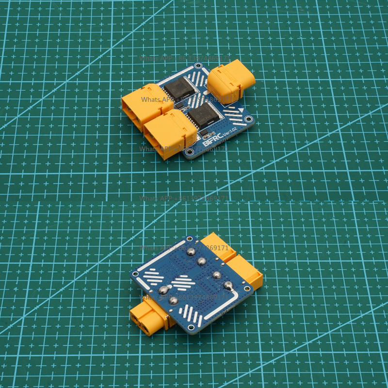 1個入り DC 5-100V 高電流対応 デュアルバッテリー - Drone Battery Parallel Board のレビューと価格