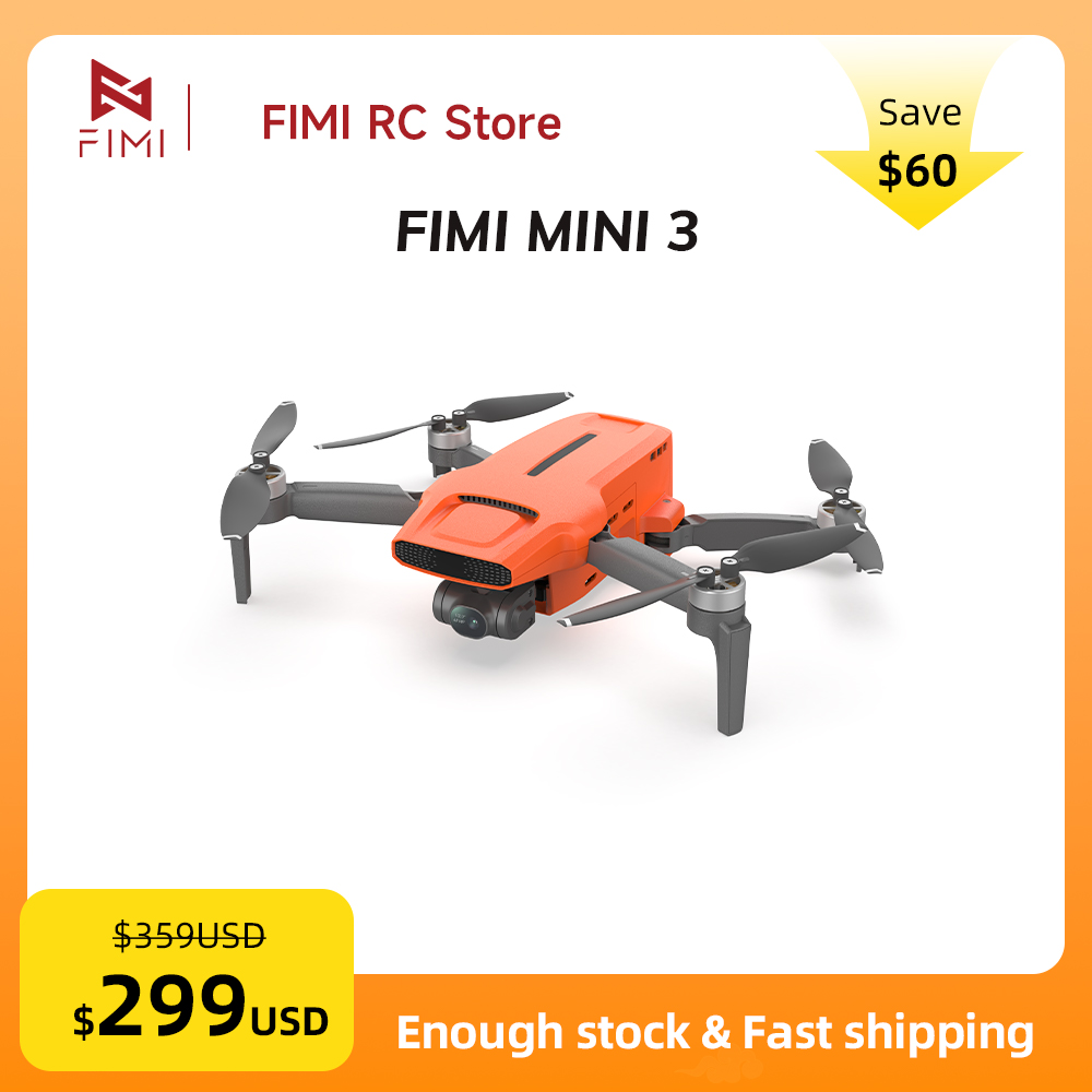 FIMI MINI 3 カメラドローン 4K 60fps 9 - Drone Battery Smart のレビューと価格