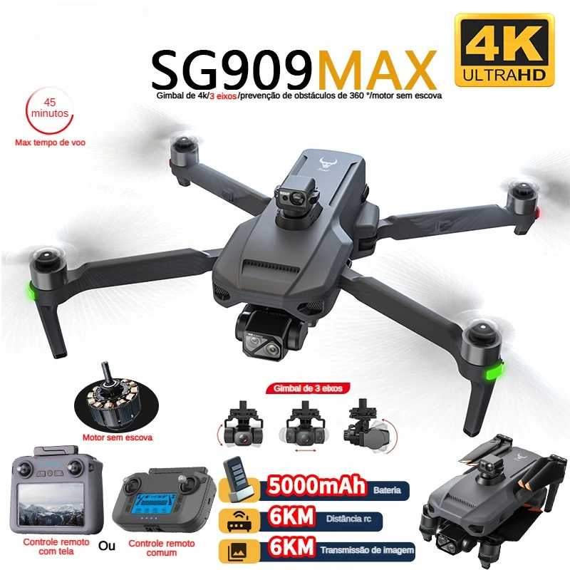 プロのドローン,4kカメラ,3軸ジンバル,5g,ZLL-SG - Drone Battery Case のレビューと価格